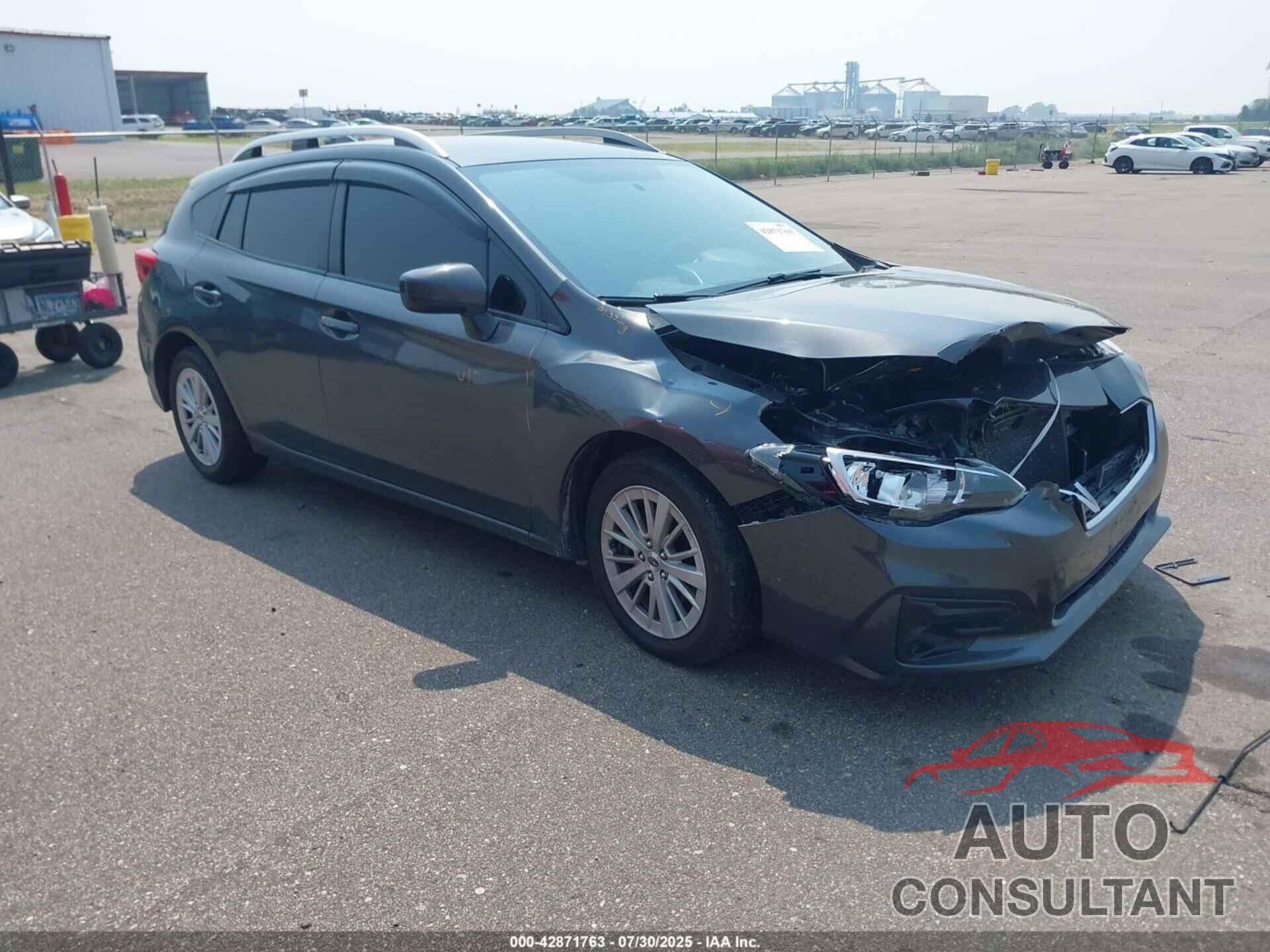 SUBARU IMPREZA 2018 - 4S3GTAB61J3726415
