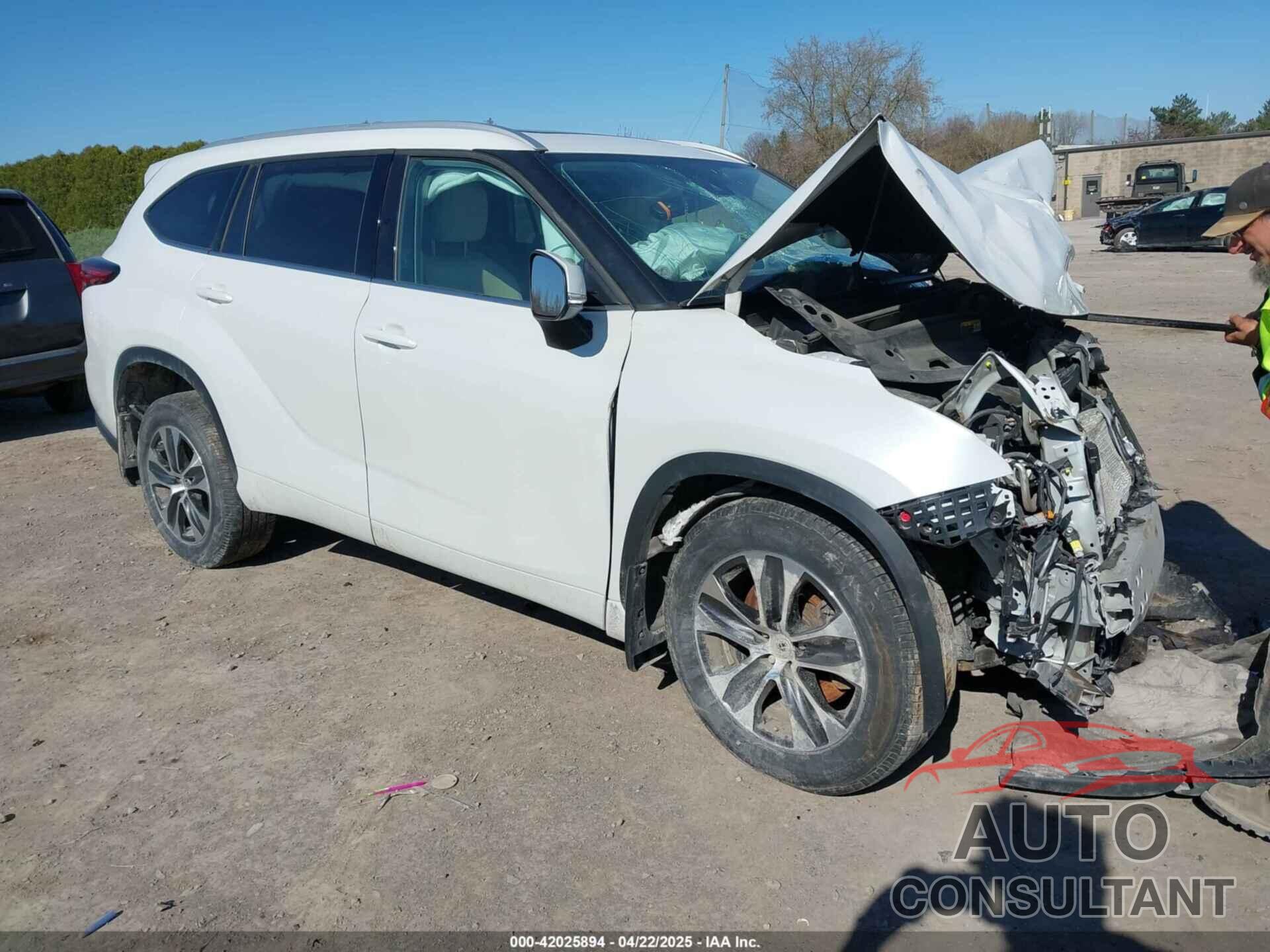 TOYOTA HIGHLANDER 2022 - 5TDHZRBH8NS577430