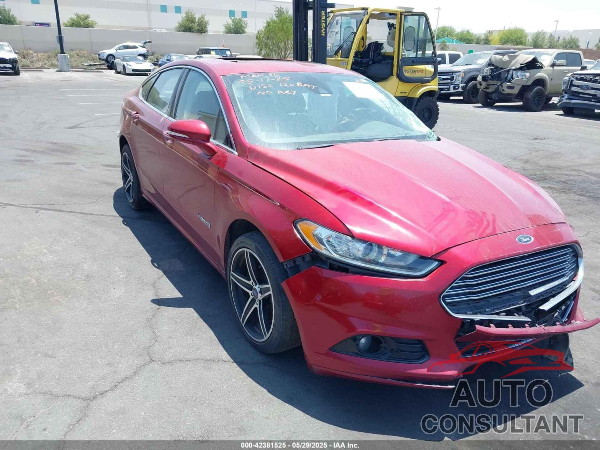 FORD FUSION HYBRID 2014 - 3FA6P0RU4ER366360