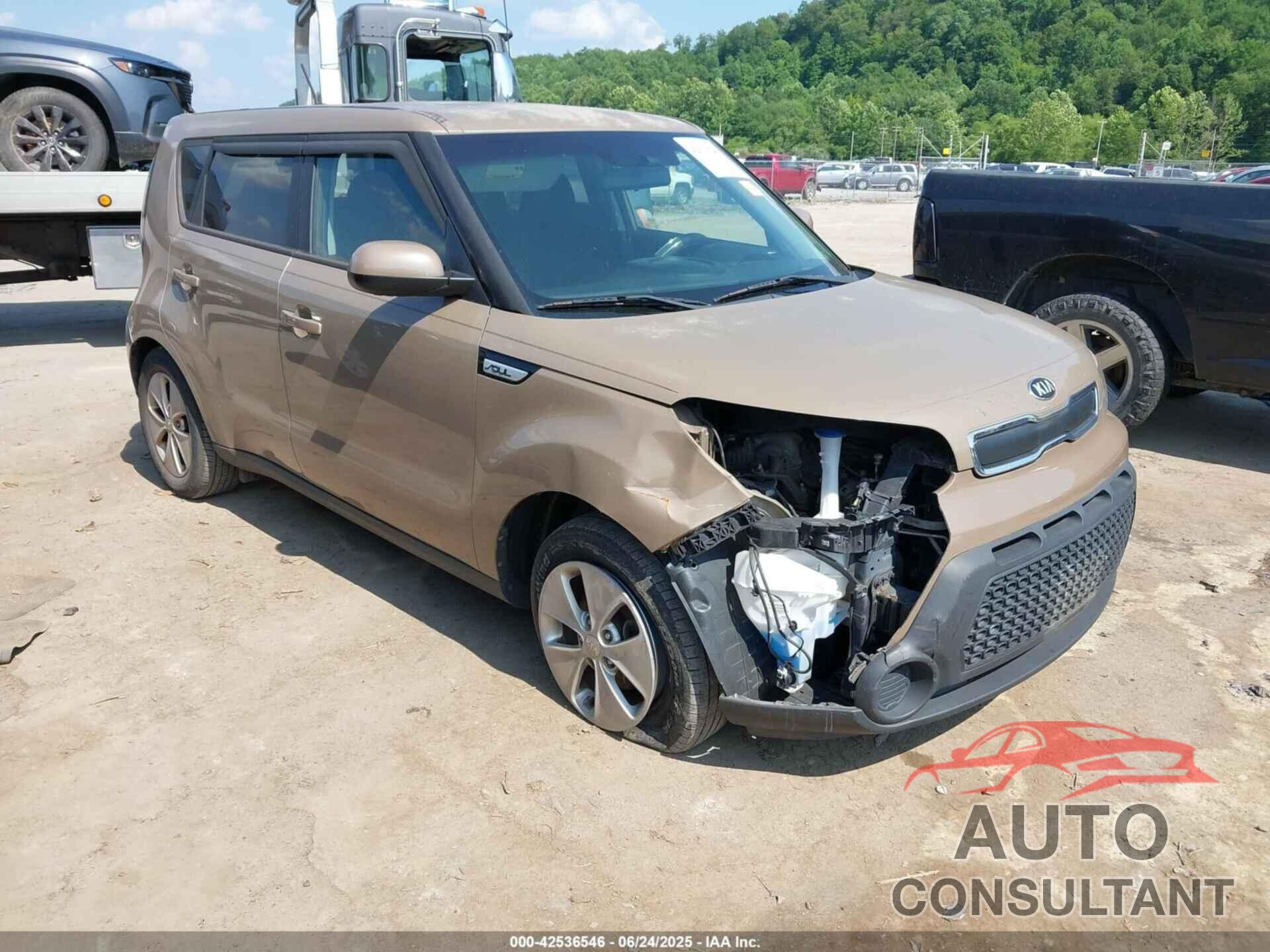 KIA SOUL 2015 - KNDJN2A21F7120049