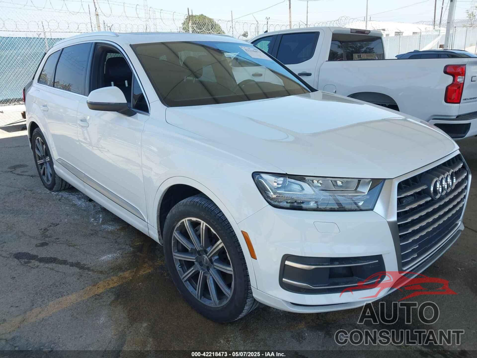 AUDI Q7 2017 - WA1LAAF76HD006842