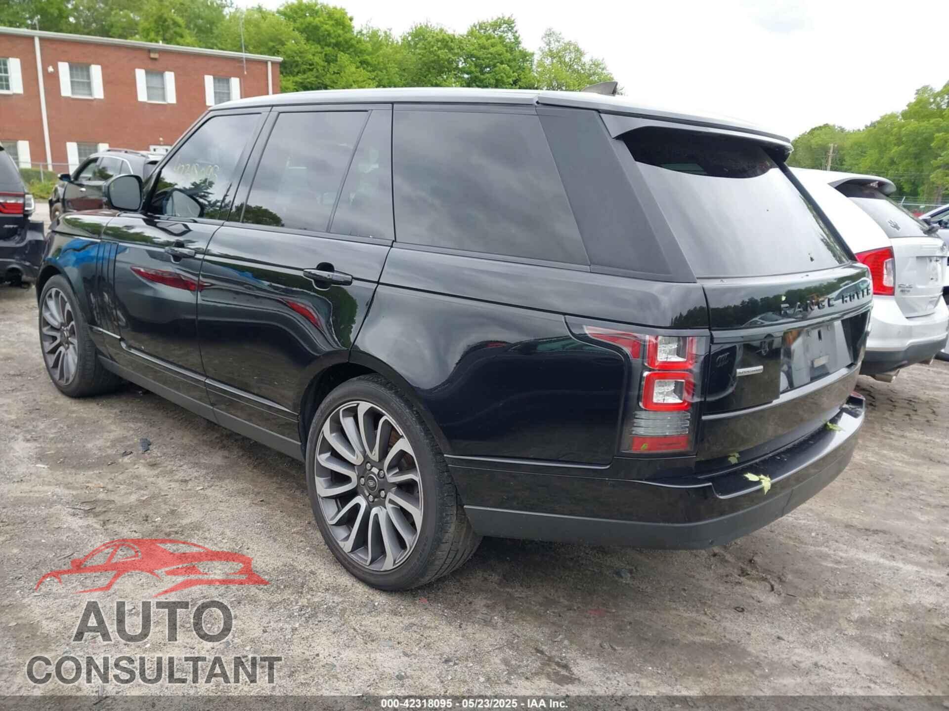 LAND ROVER RANGE ROVER 2017 - SALGS2FE3HA322802