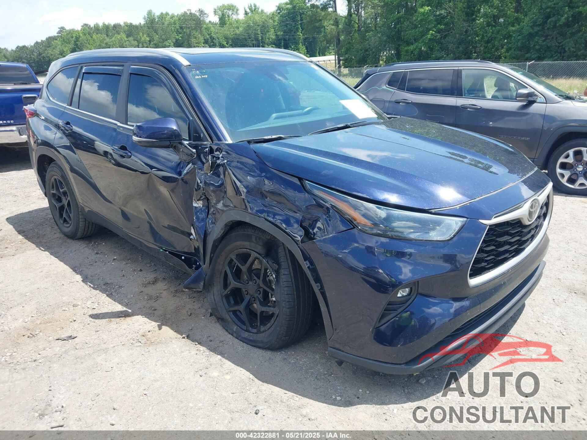 TOYOTA HIGHLANDER 2023 - 5TDKDRAH3PS044250