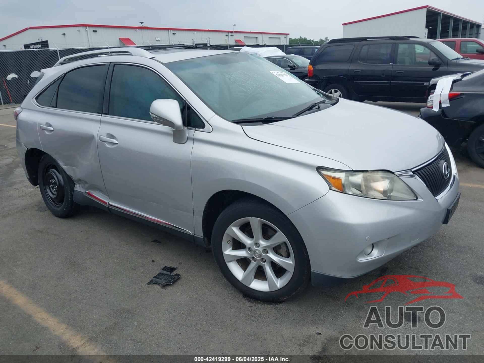 LEXUS RX 350 2011 - 2T2ZK1BAXBC062765