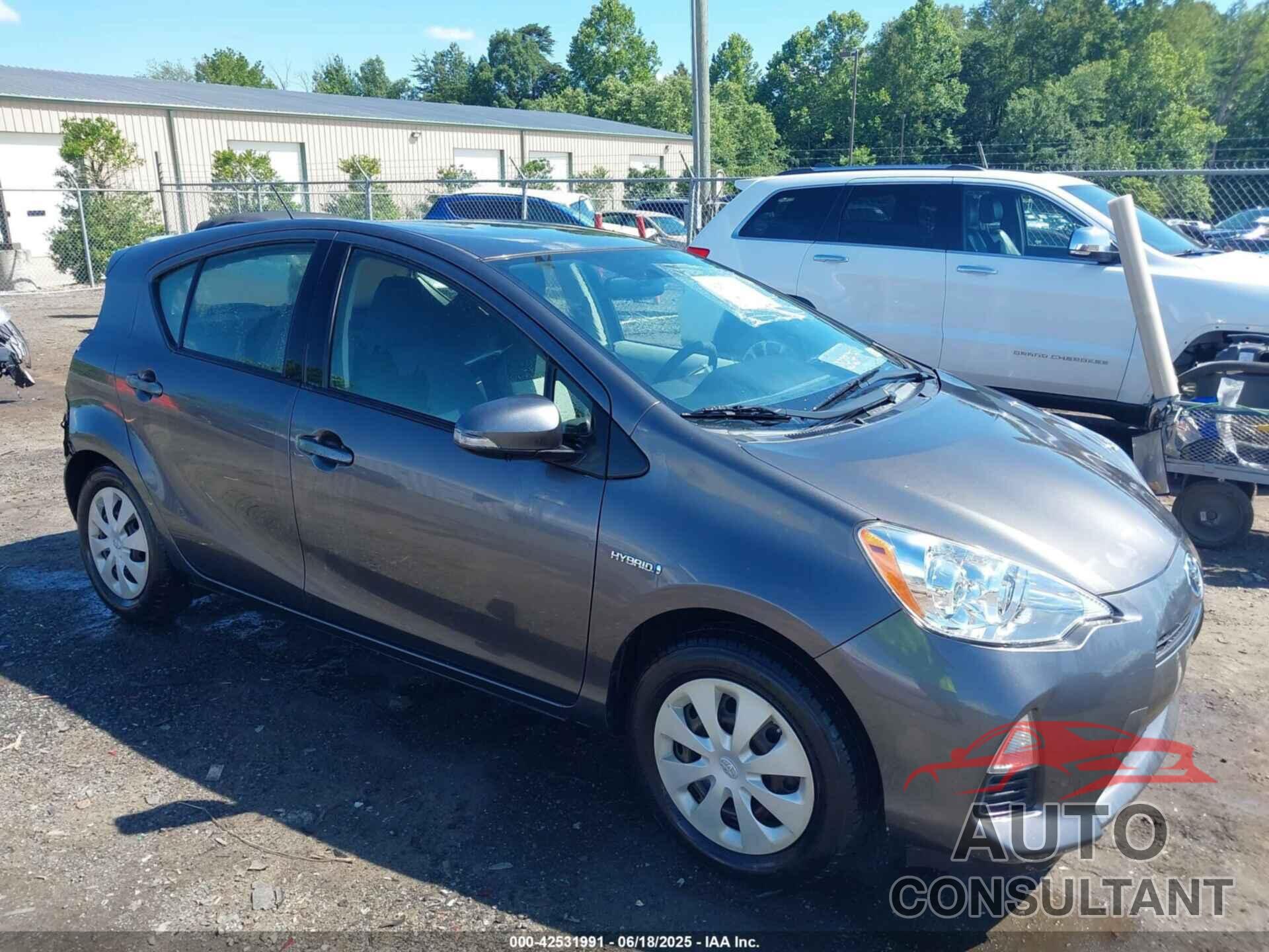TOYOTA PRIUS C 2013 - JTDKDTB35D1536920