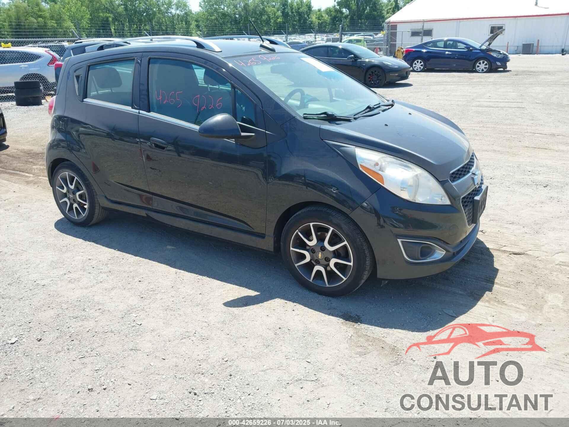 CHEVROLET SPARK 2013 - KL8CF6S96DC519819