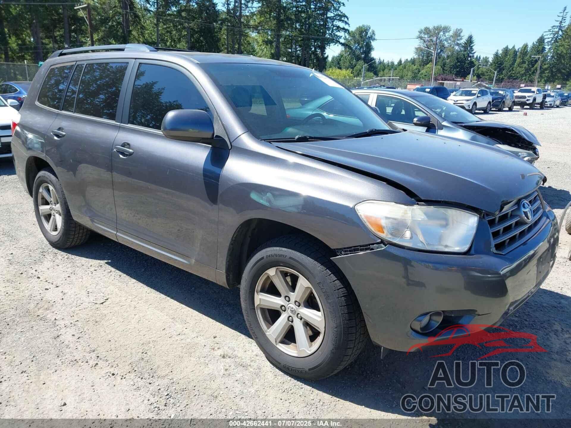TOYOTA HIGHLANDER 2010 - 5TDJK3EH9AS024195