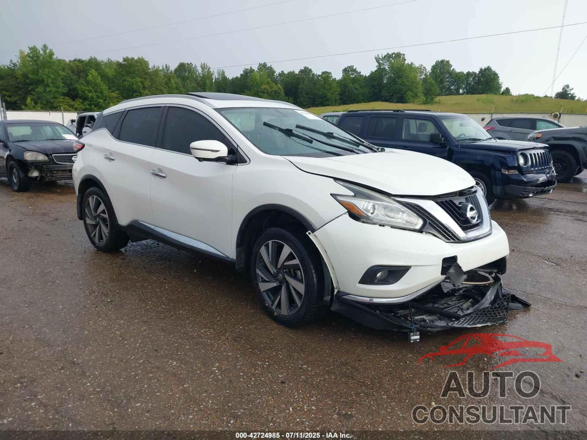 NISSAN MURANO 2018 - 5N1AZ2MGXJN128131