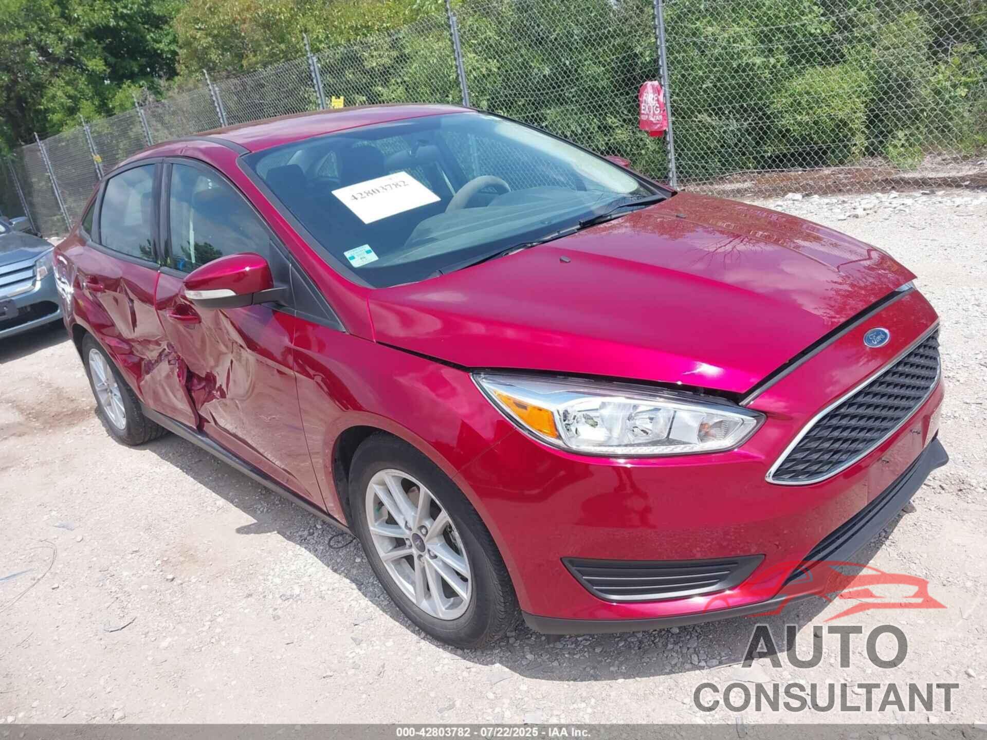 FORD FOCUS 2017 - 1FADP3F2XHL242818