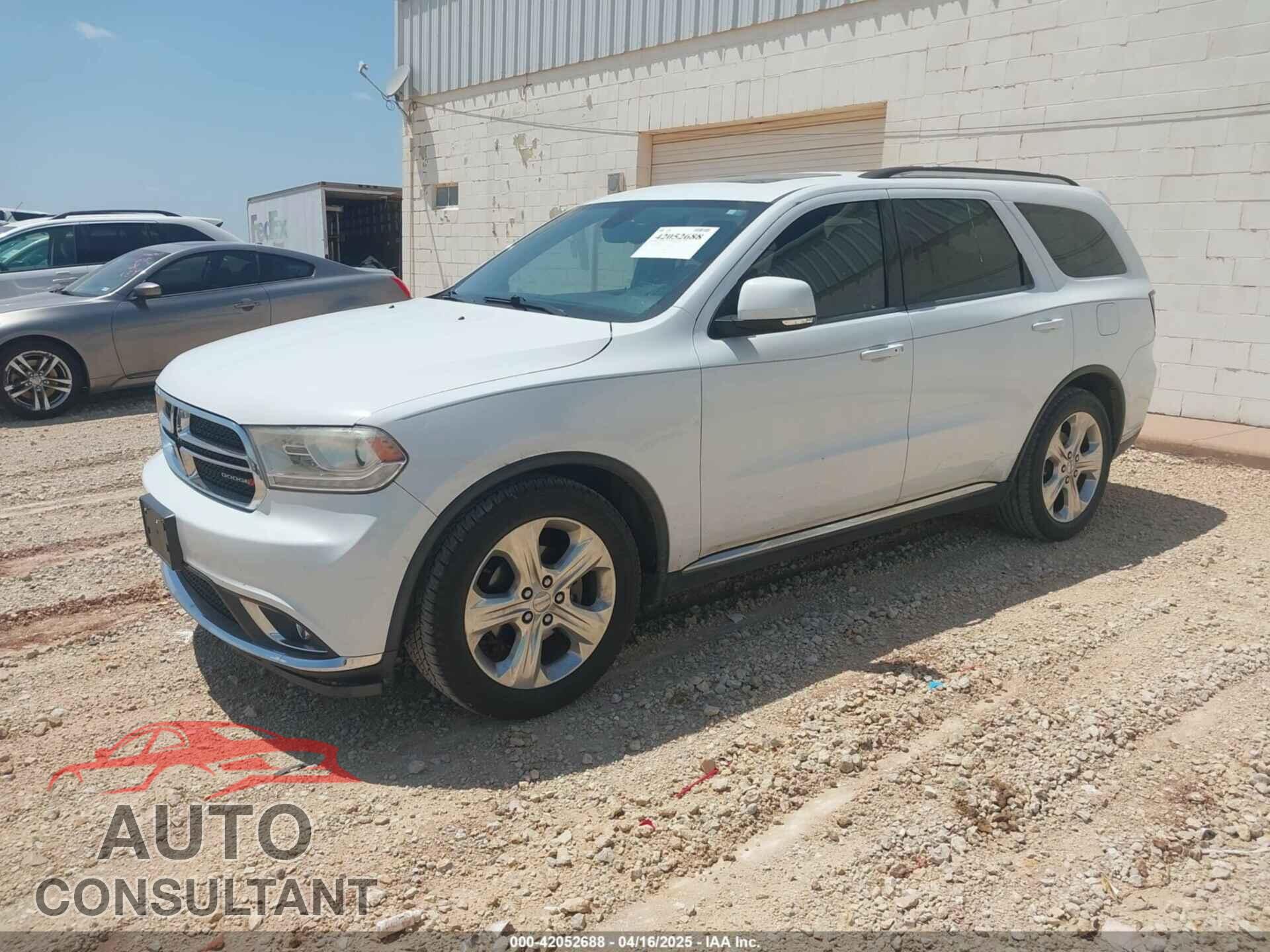 DODGE DURANGO 2014 - 1C4RDHDG7EC382843
