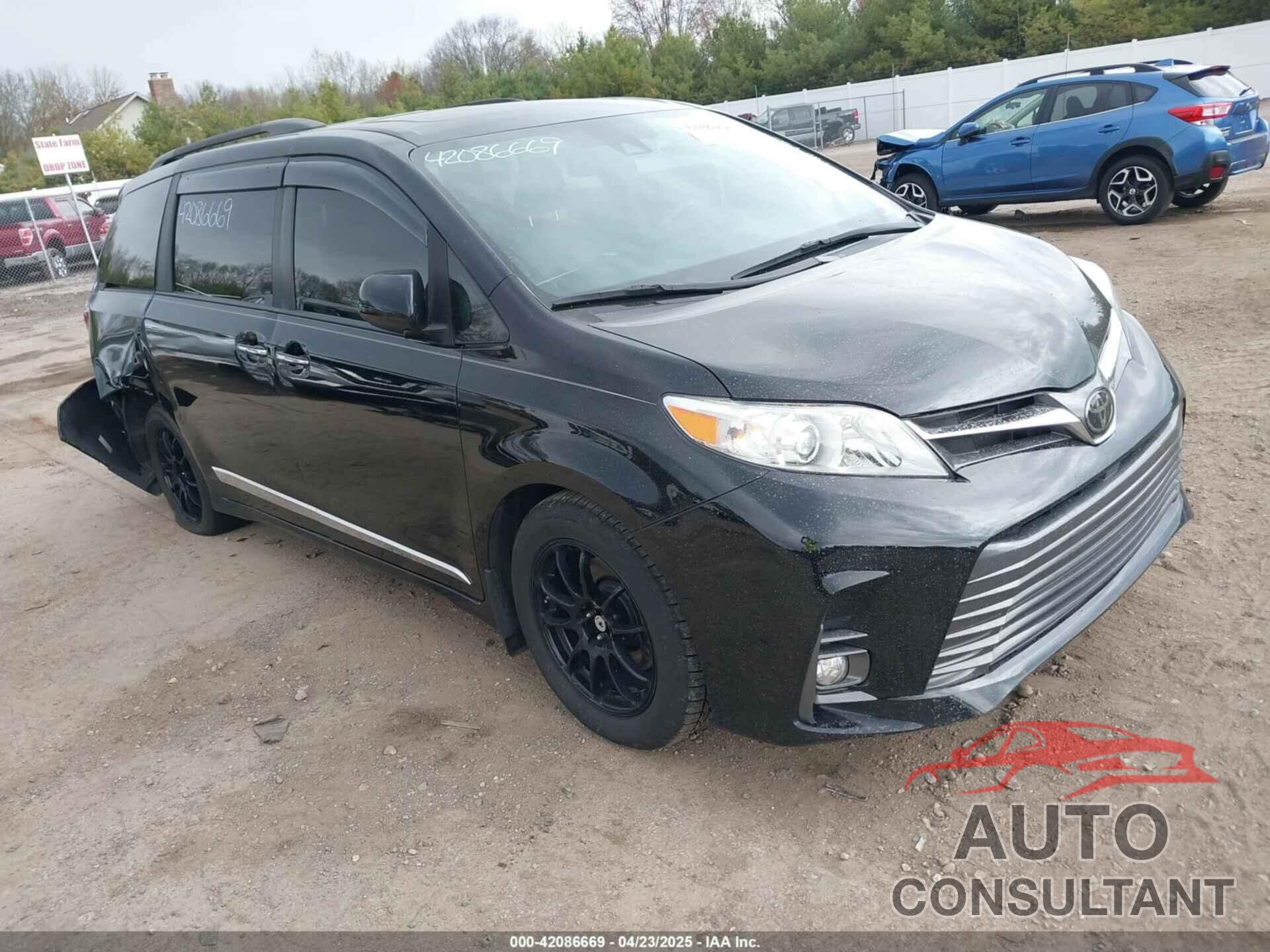 TOYOTA SIENNA 2020 - 5TDYZ3DC3LS034532