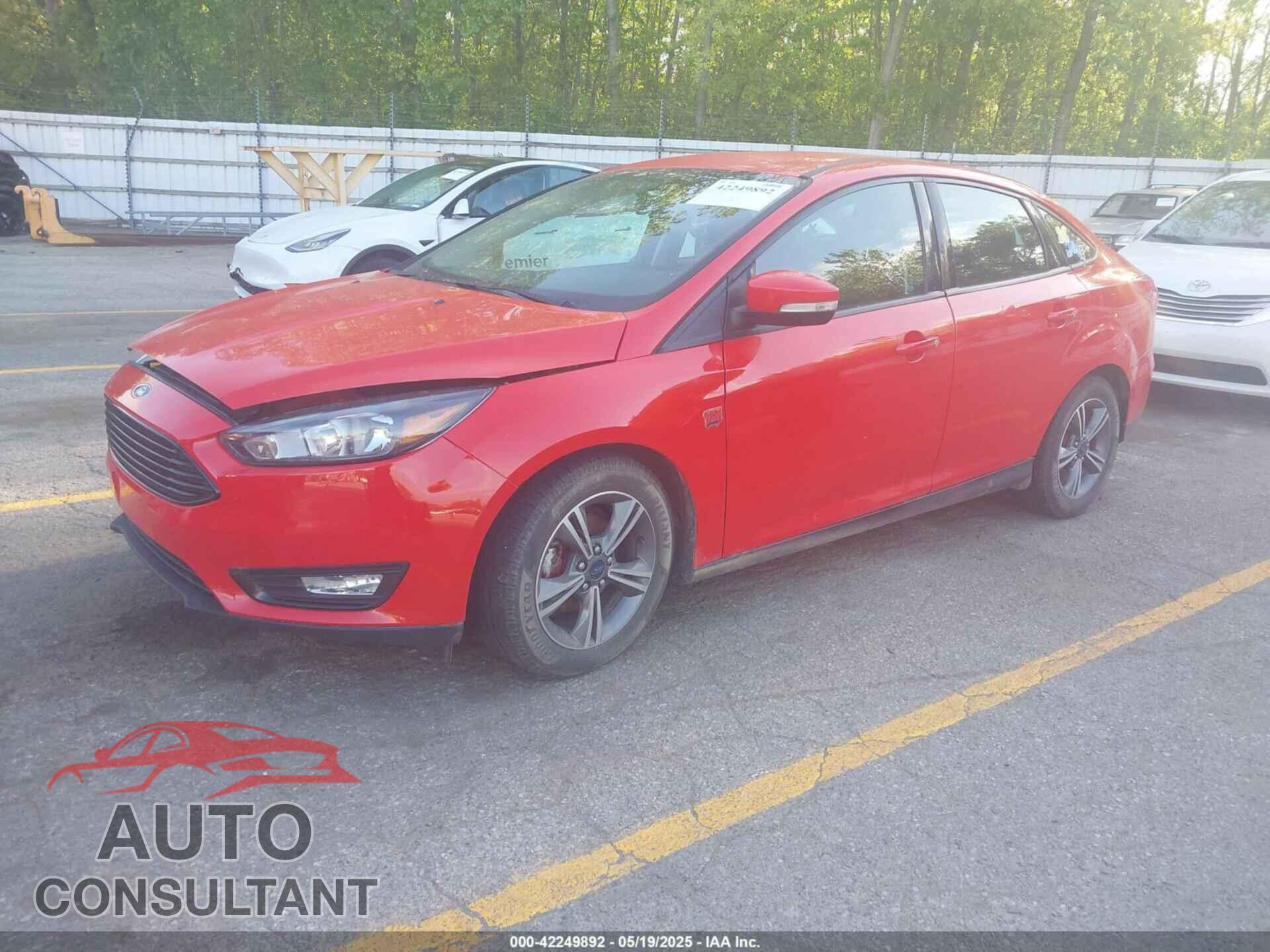 FORD FOCUS 2016 - 1FADP3FE1GL378019