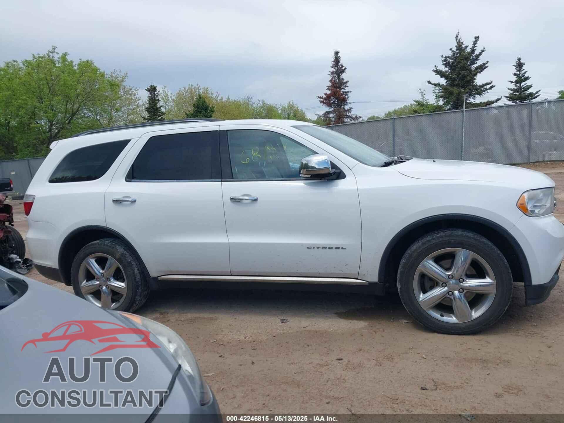 DODGE DURANGO 2013 - 1C4SDJET7DC512400