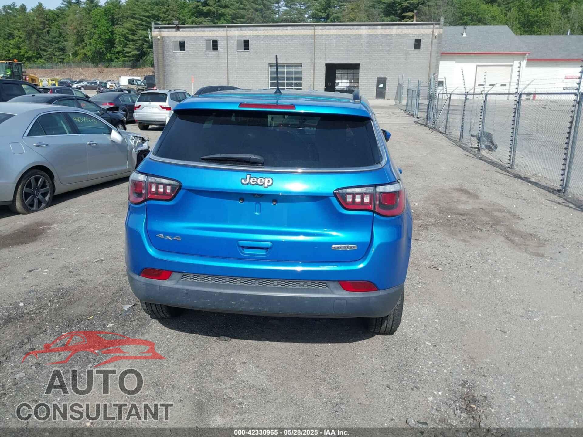 JEEP NEW COMPASS 2017 - 3C4NJDBB1HT680207