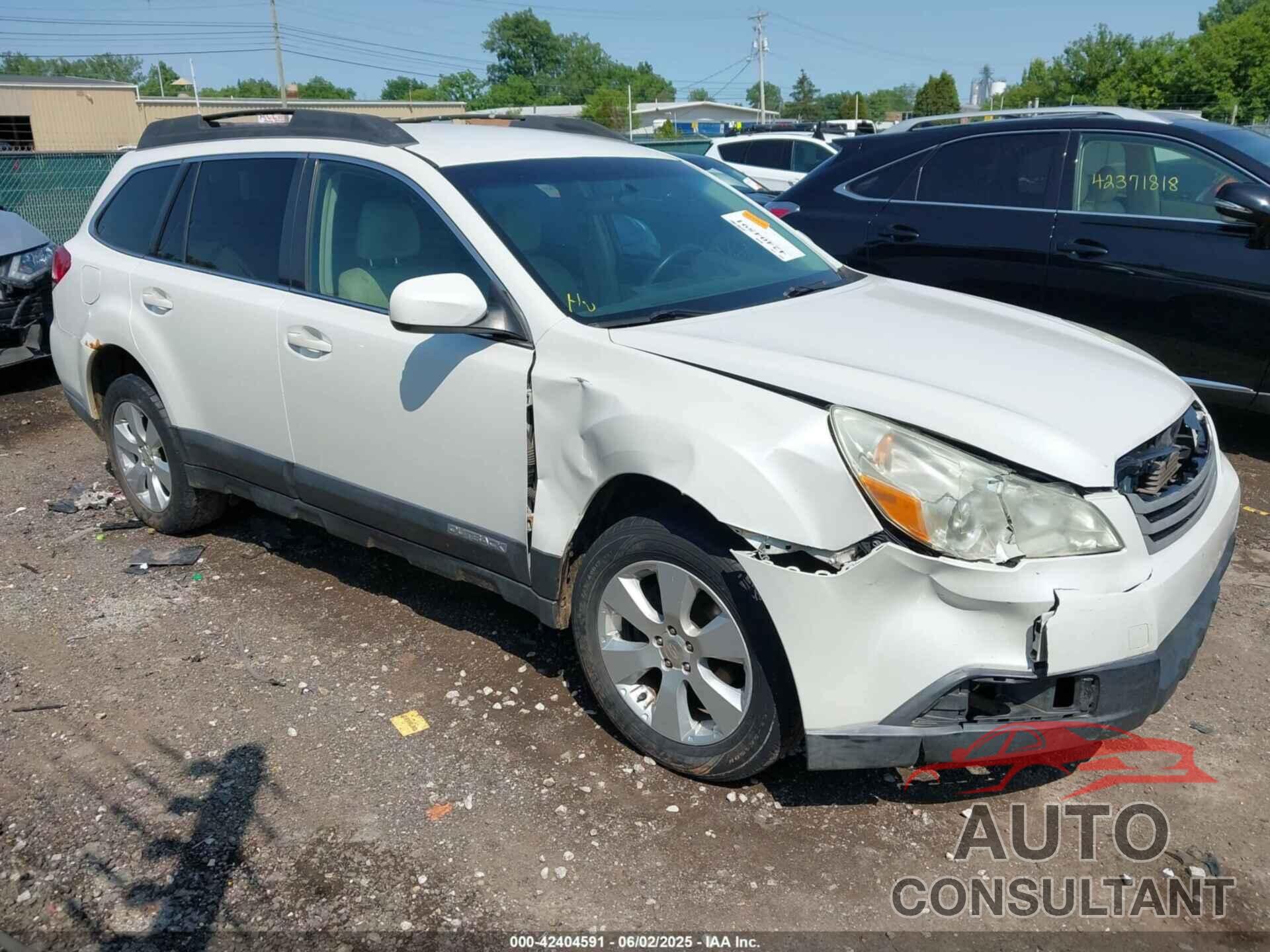 SUBARU OUTBACK 2010 - 4S4BRBBC3A3332267