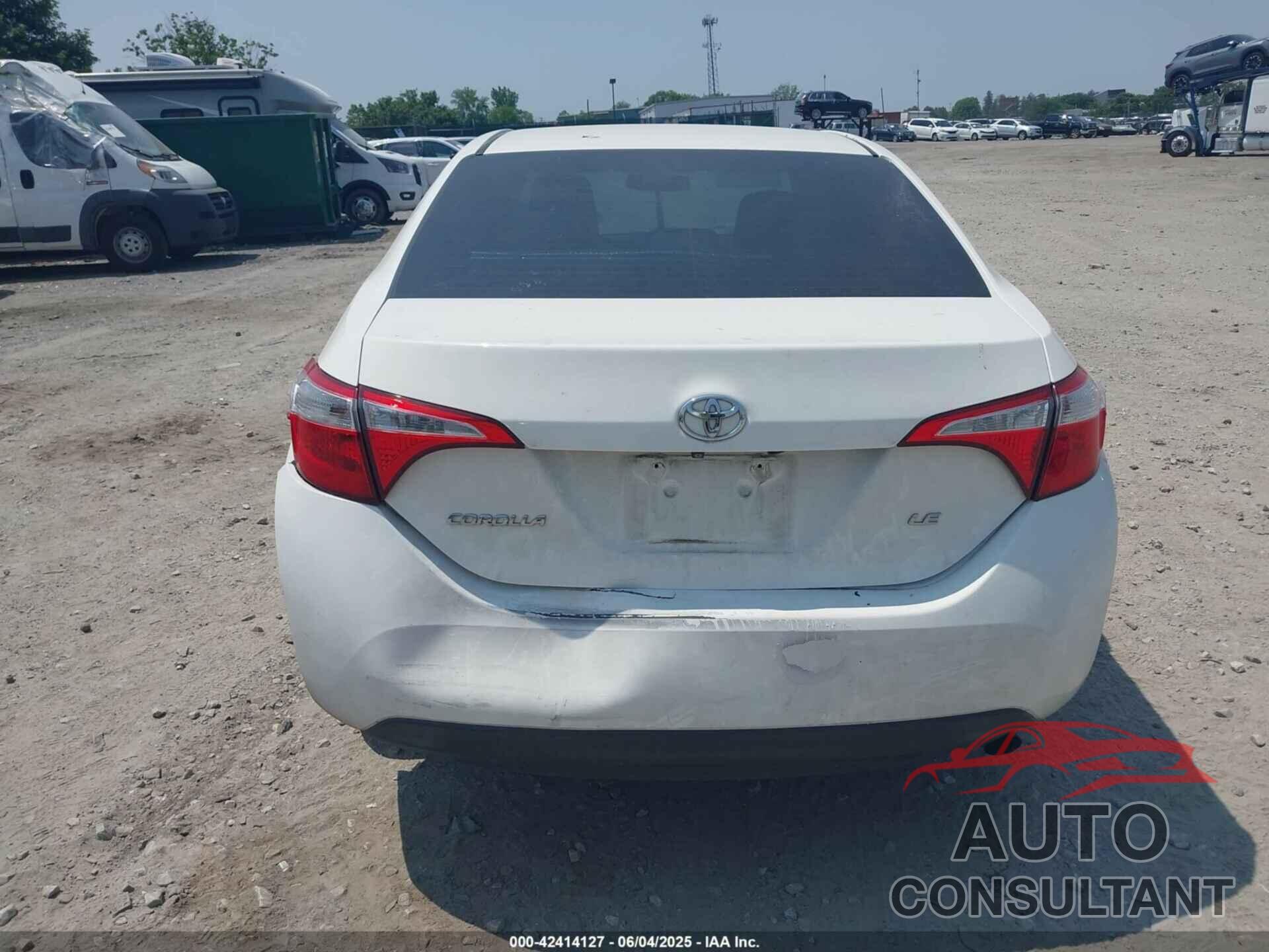 TOYOTA COROLLA 2015 - 5YFBURHE4FP226736
