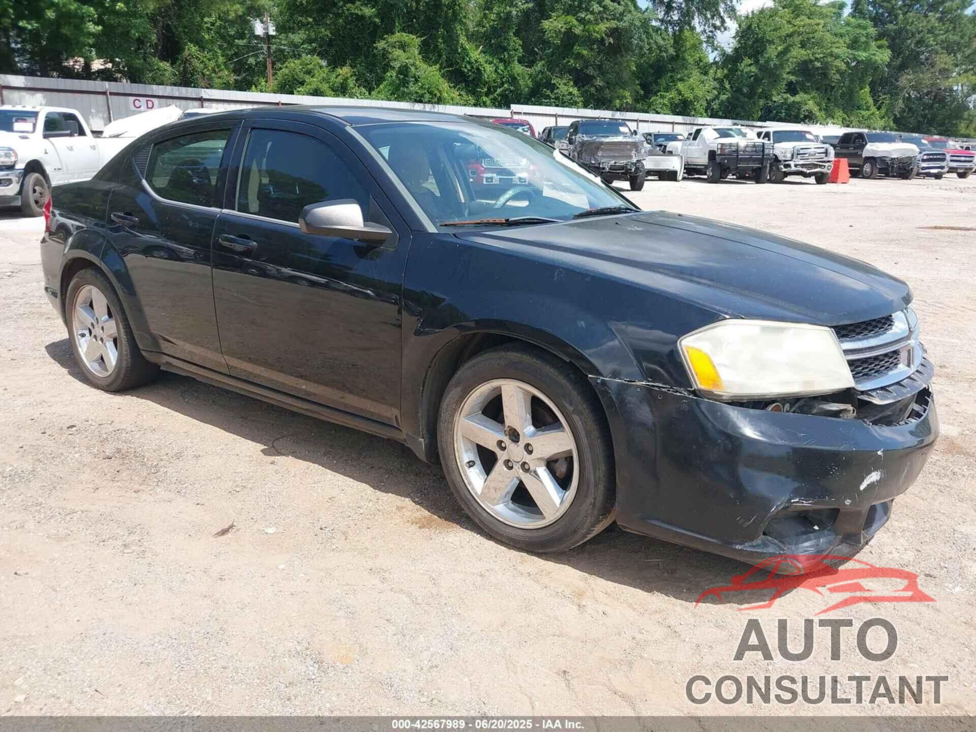 DODGE AVENGER 2013 - 1C3CDZAB4DN564060