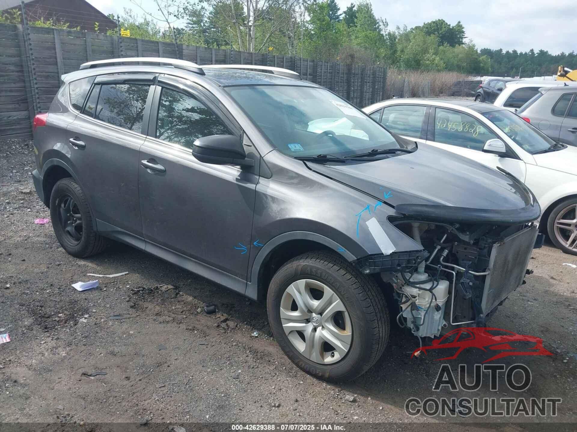 TOYOTA RAV4 2013 - 2T3BFREV8DW087843