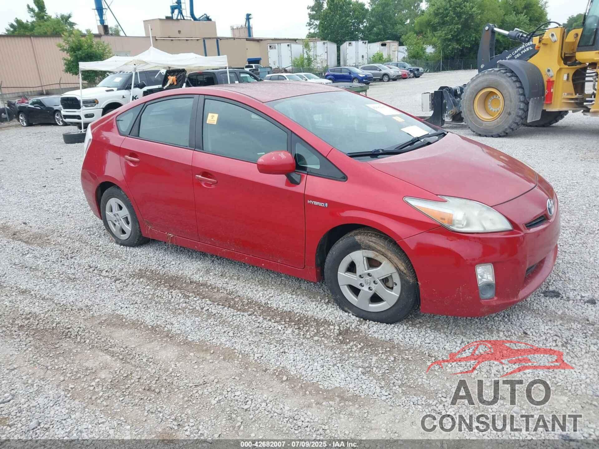 TOYOTA PRIUS 2010 - JTDKN3DUXA0175625