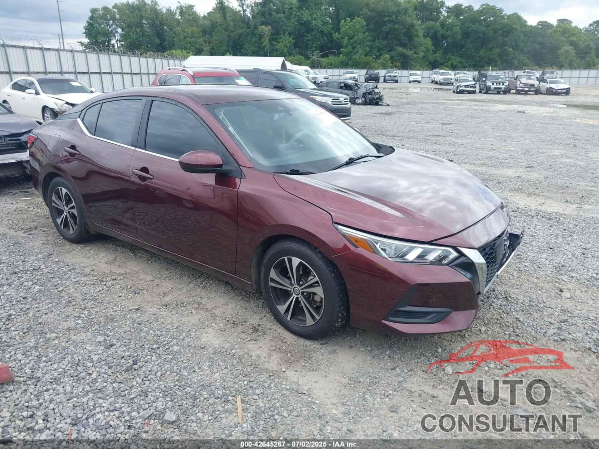 NISSAN SENTRA 2022 - 3N1AB8CV8NY223021