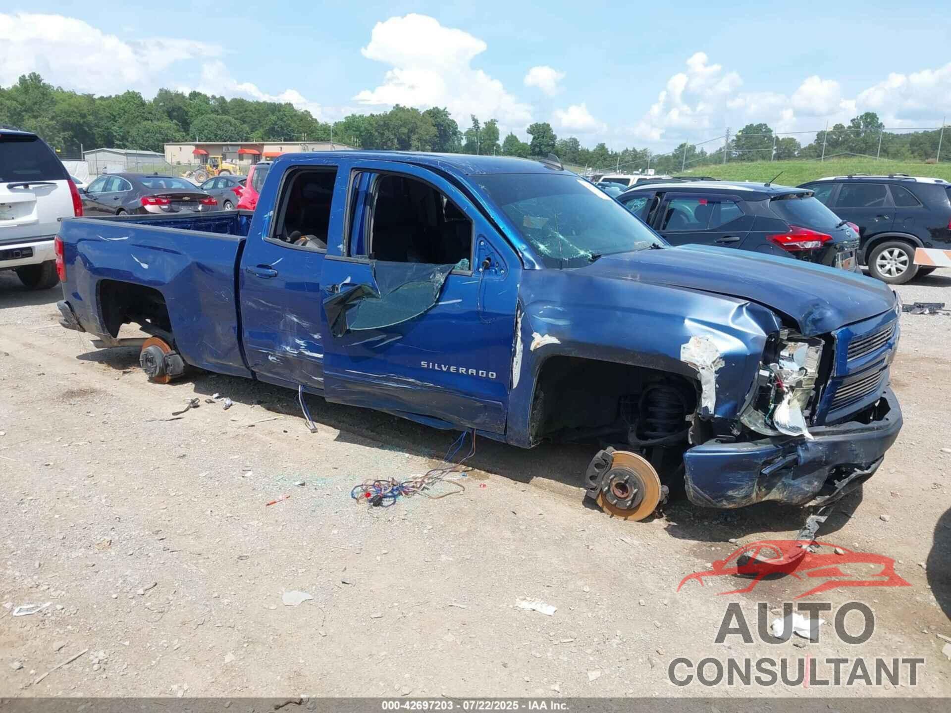 CHEVROLET SILVERADO 1500 2015 - 1GCRCREC0FZ296471
