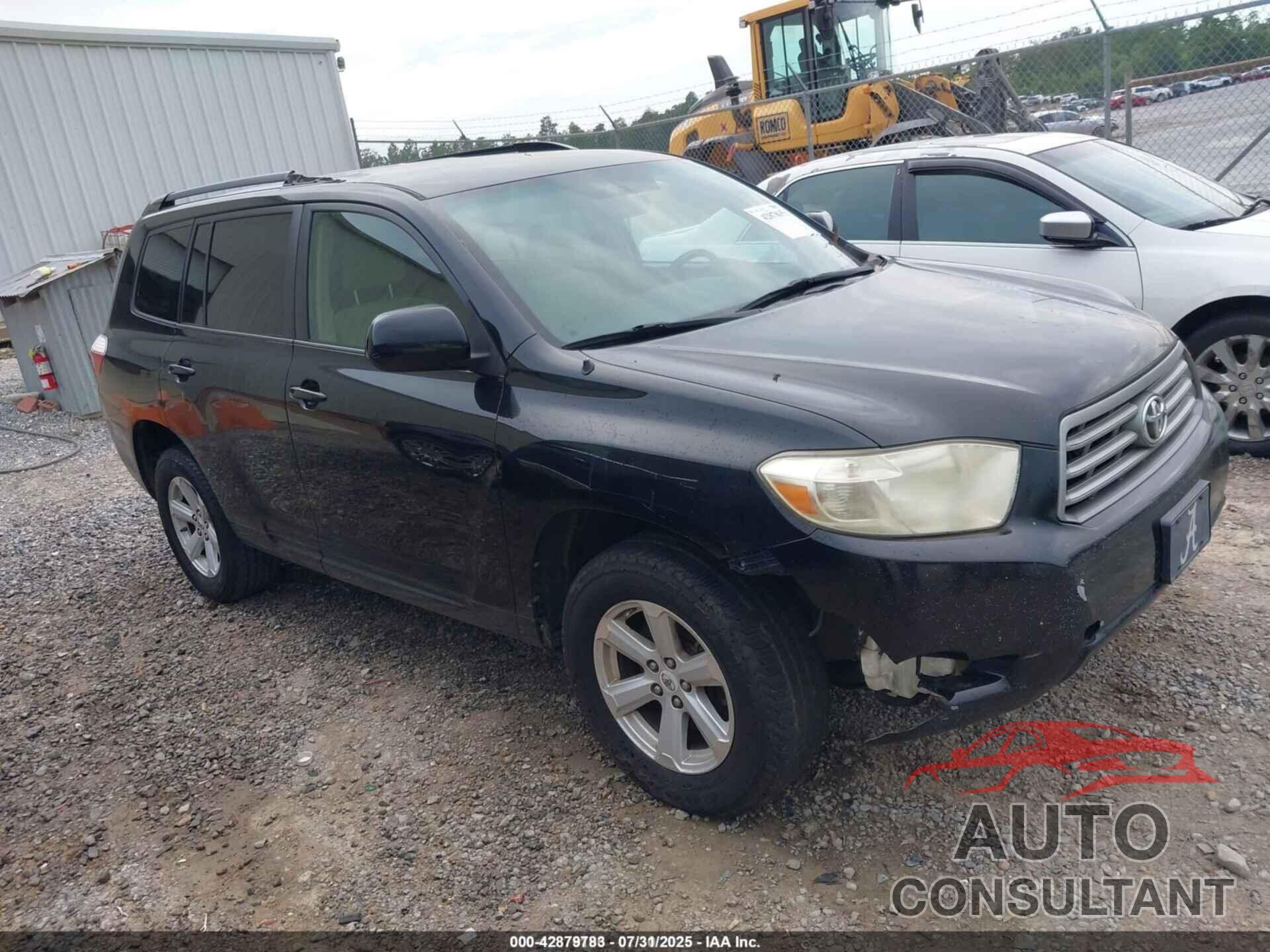 TOYOTA HIGHLANDER 2010 - 5TDZK3EH4AS005685