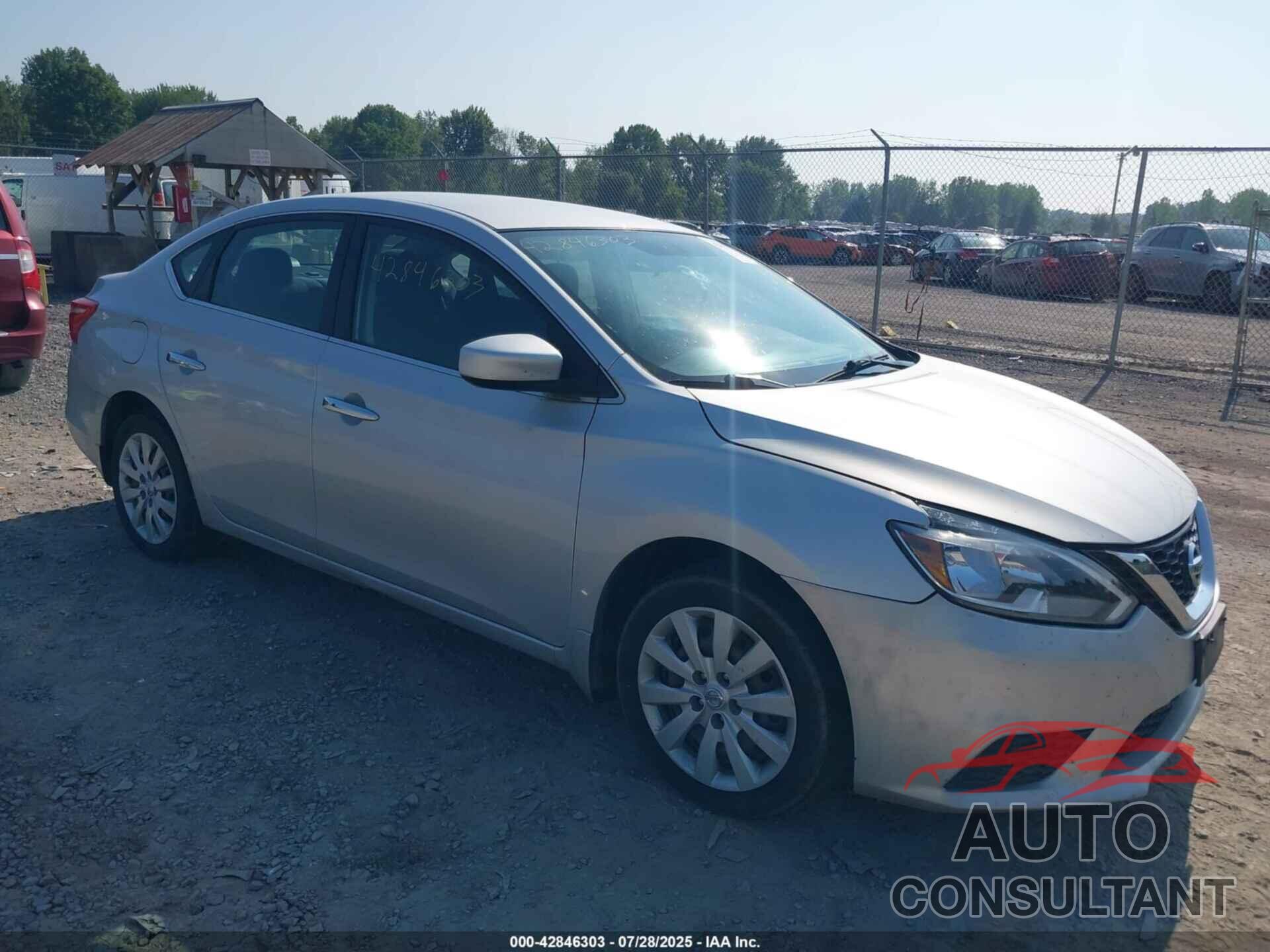 NISSAN SENTRA 2016 - 3N1AB7AP5GL679203