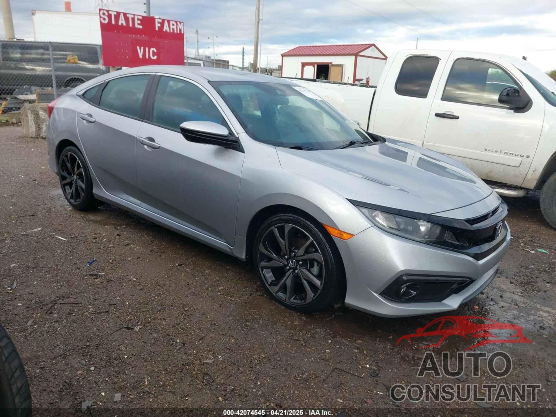 HONDA CIVIC 2019 - 2HGFC2F81KH532366