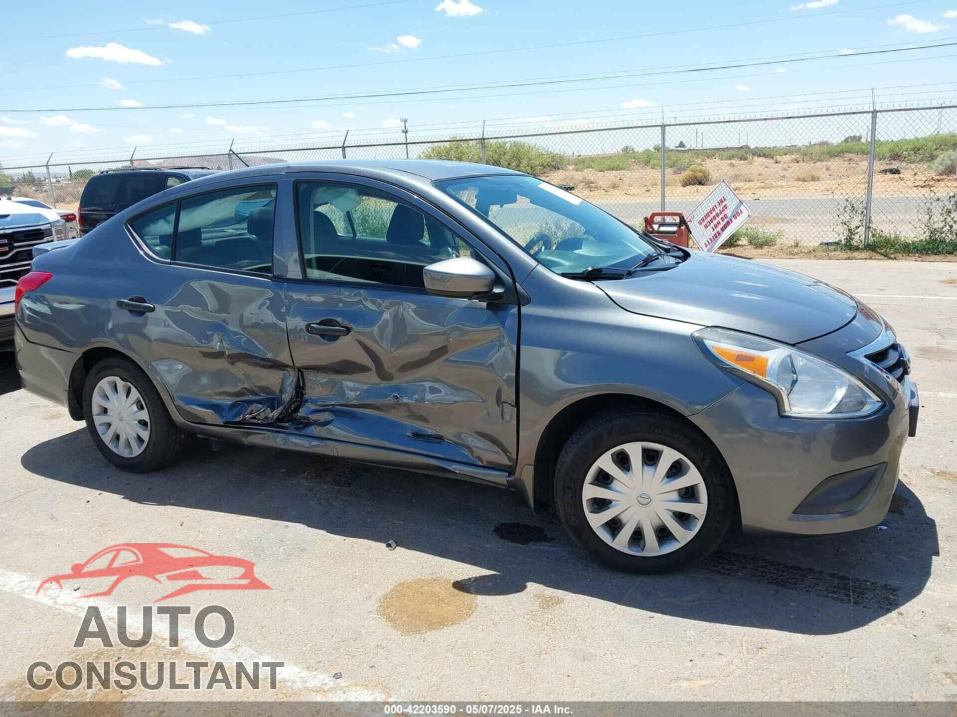 NISSAN VERSA 2019 - 3N1CN7AP4KL817841