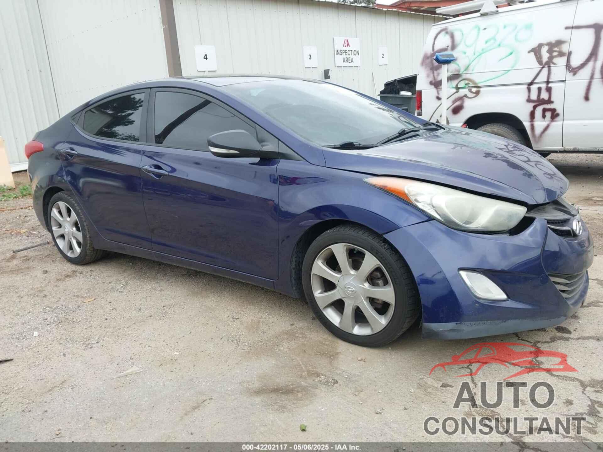 HYUNDAI ELANTRA 2013 - 5NPDH4AE2DH288592