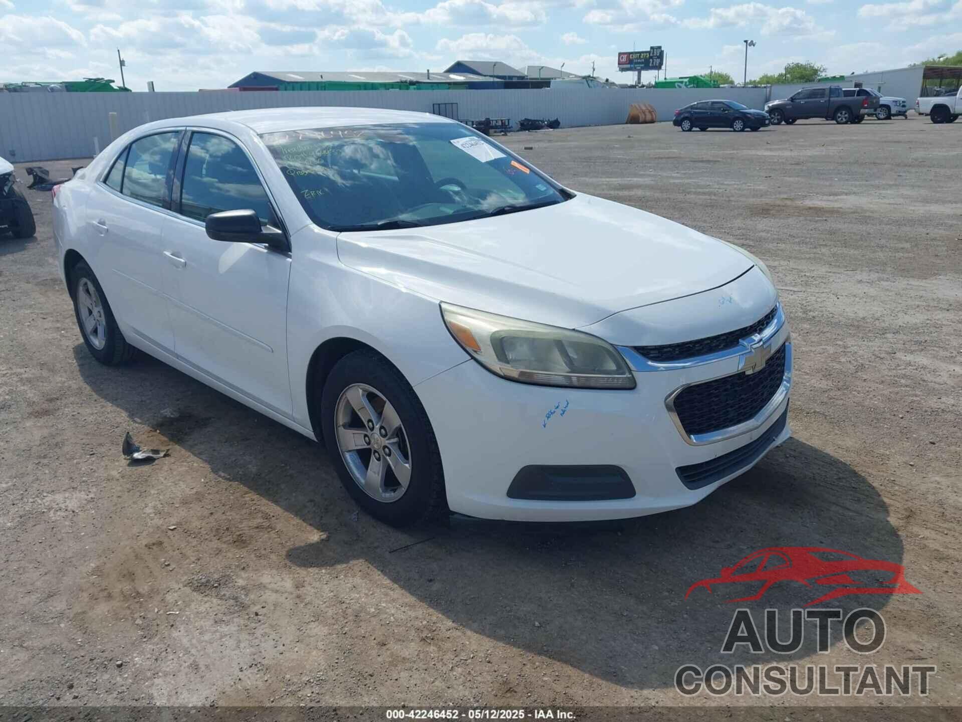 CHEVROLET MALIBU 2015 - 1G11B5SL8FF237420
