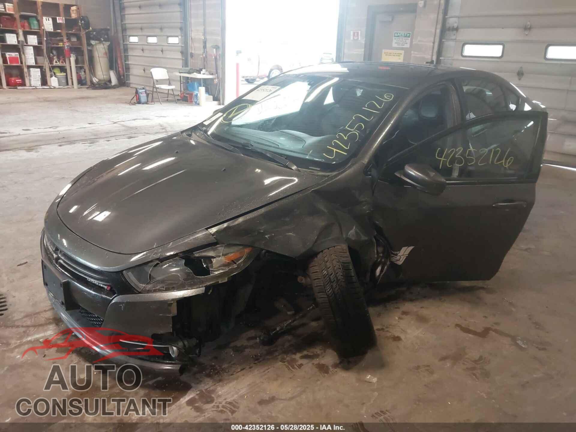 DODGE DART 2015 - 1C3CDFEB7FD277006