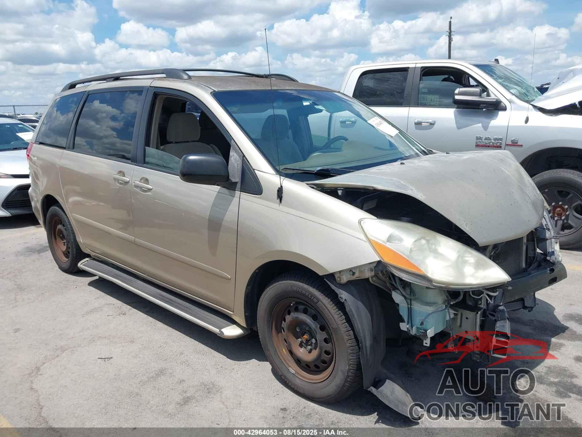 TOYOTA SIENNA 2010 - 5TDKK4CC7AS291241