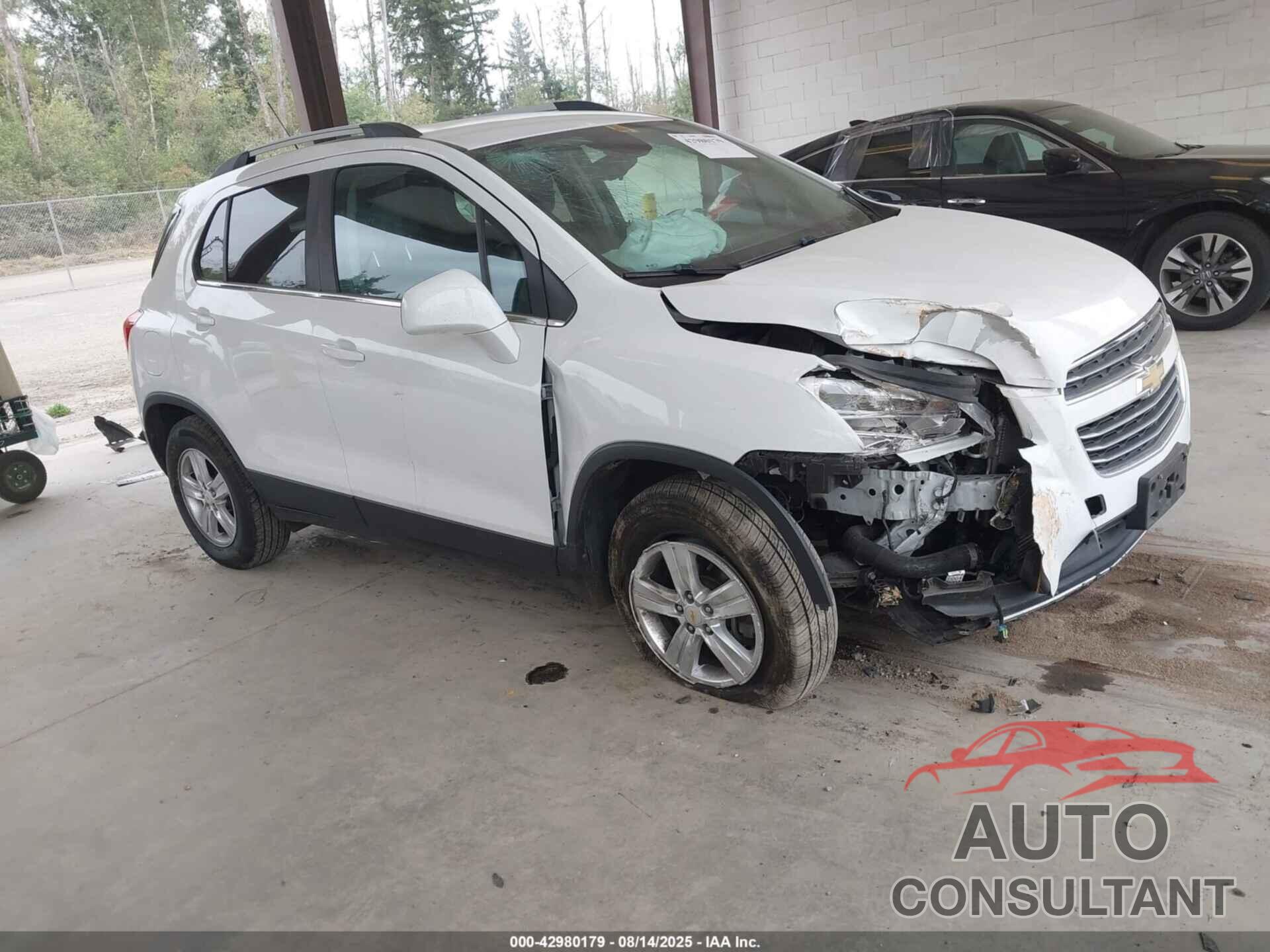 CHEVROLET TRAX 2016 - KL7CJPSB3GB760453