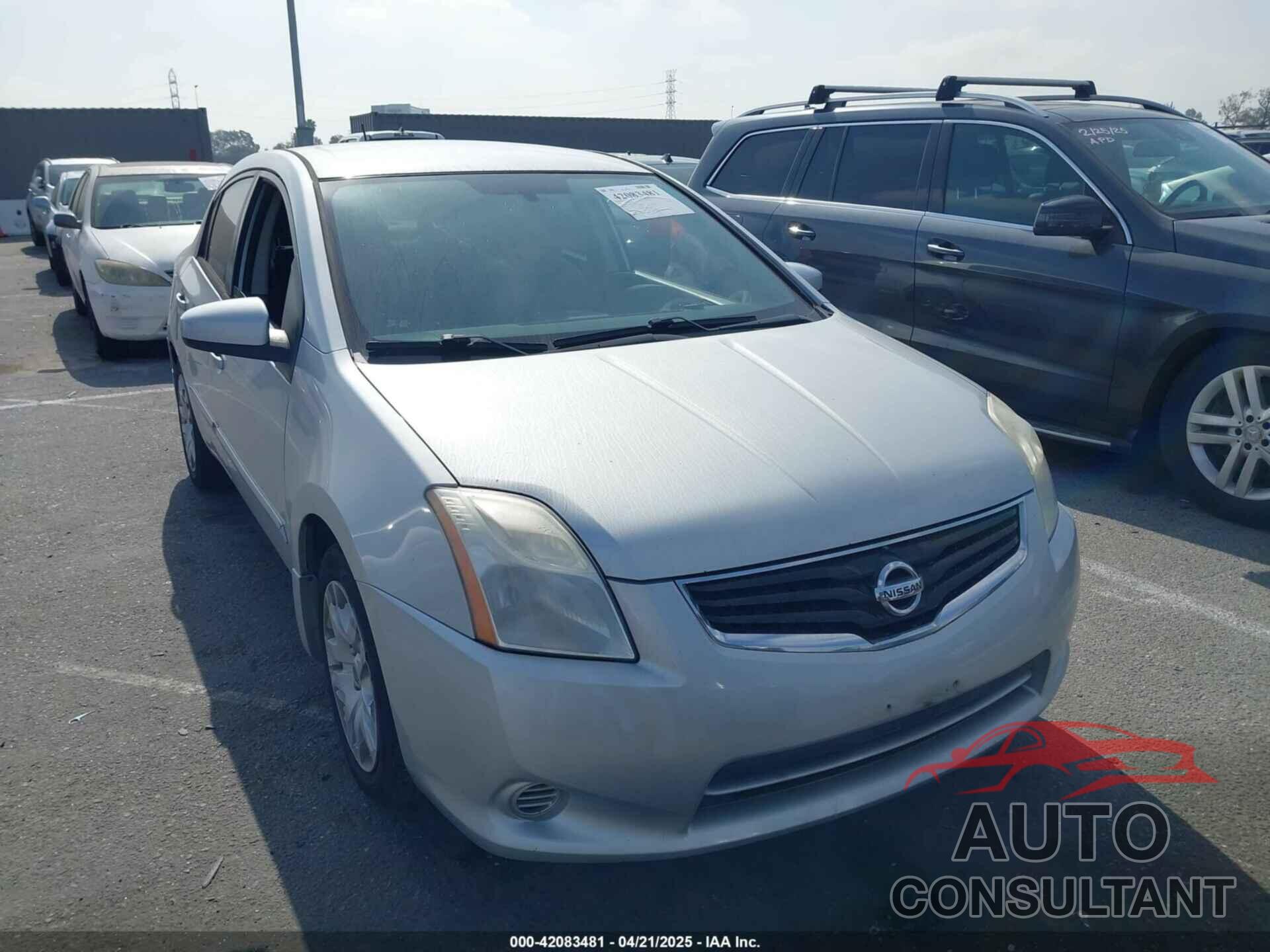 NISSAN SENTRA 2012 - 3N1AB6AP5CL633813