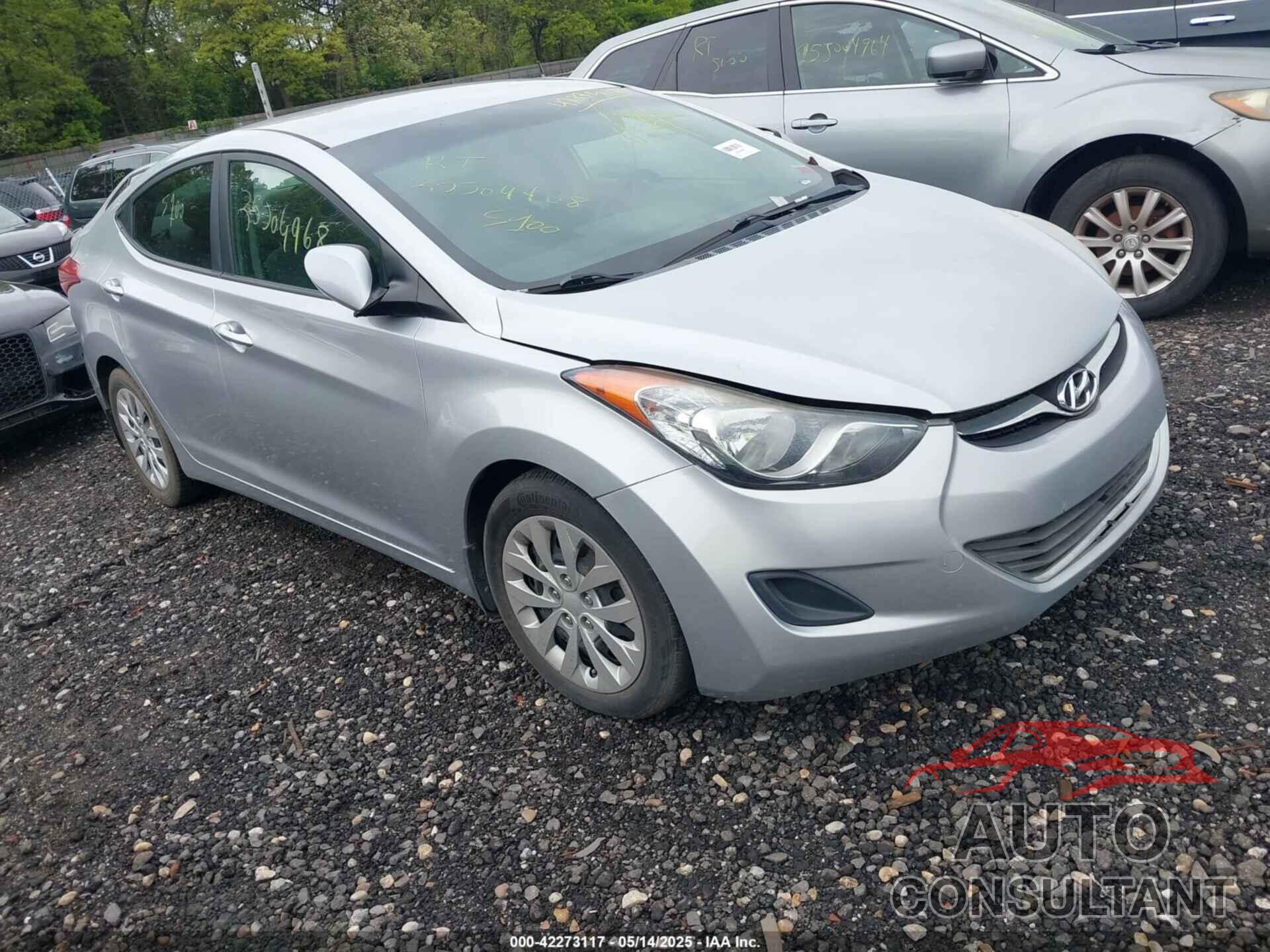 HYUNDAI ELANTRA 2013 - 5NPDH4AE1DH229470