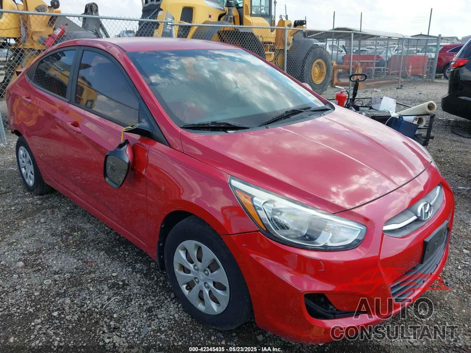 HYUNDAI ACCENT 2016 - KMHCT4AE3GU082147
