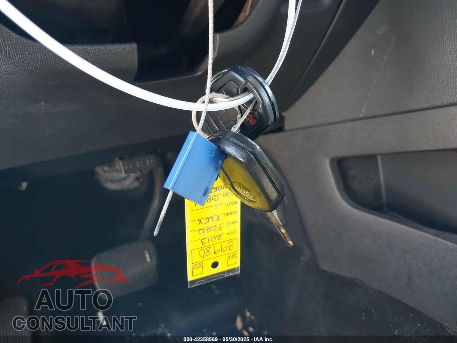 FORD FLEX 2013 - 2FMGK5B85DBD36834