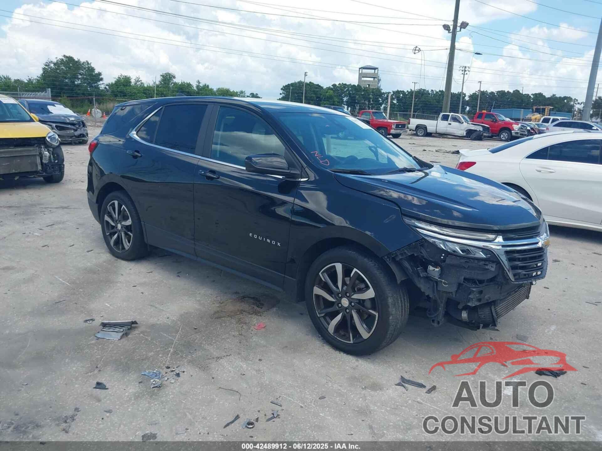 CHEVROLET EQUINOX 2022 - 3GNAXKEV8NL210704