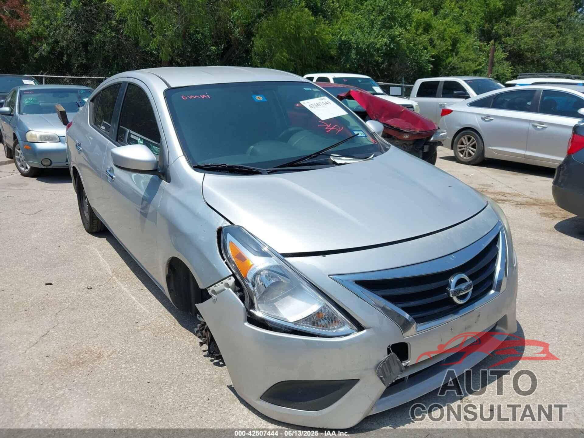 NISSAN VERSA 2016 - 3N1CN7AP0GL857759