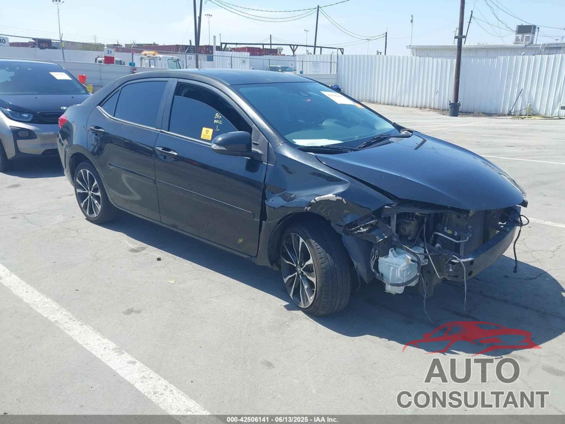 TOYOTA COROLLA 2017 - 2T1BURHE3HC954020
