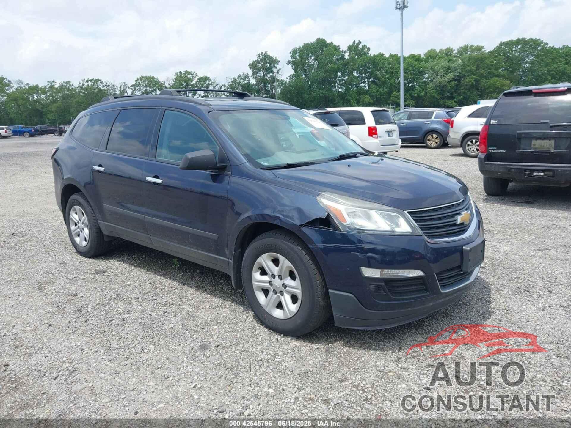 CHEVROLET TRAVERSE 2016 - 1GNKVFKDXGJ207004