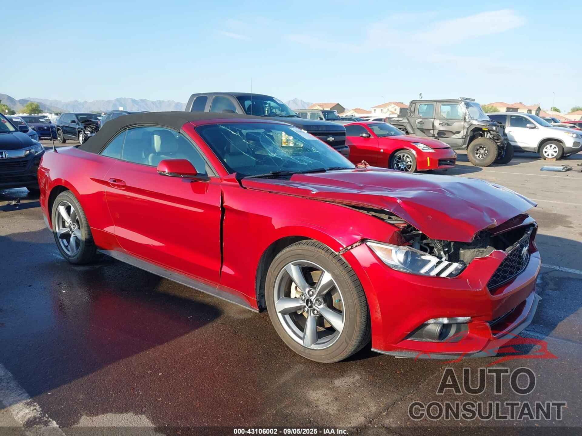FORD MUSTANG 2016 - 1FATP8UH0G5221396