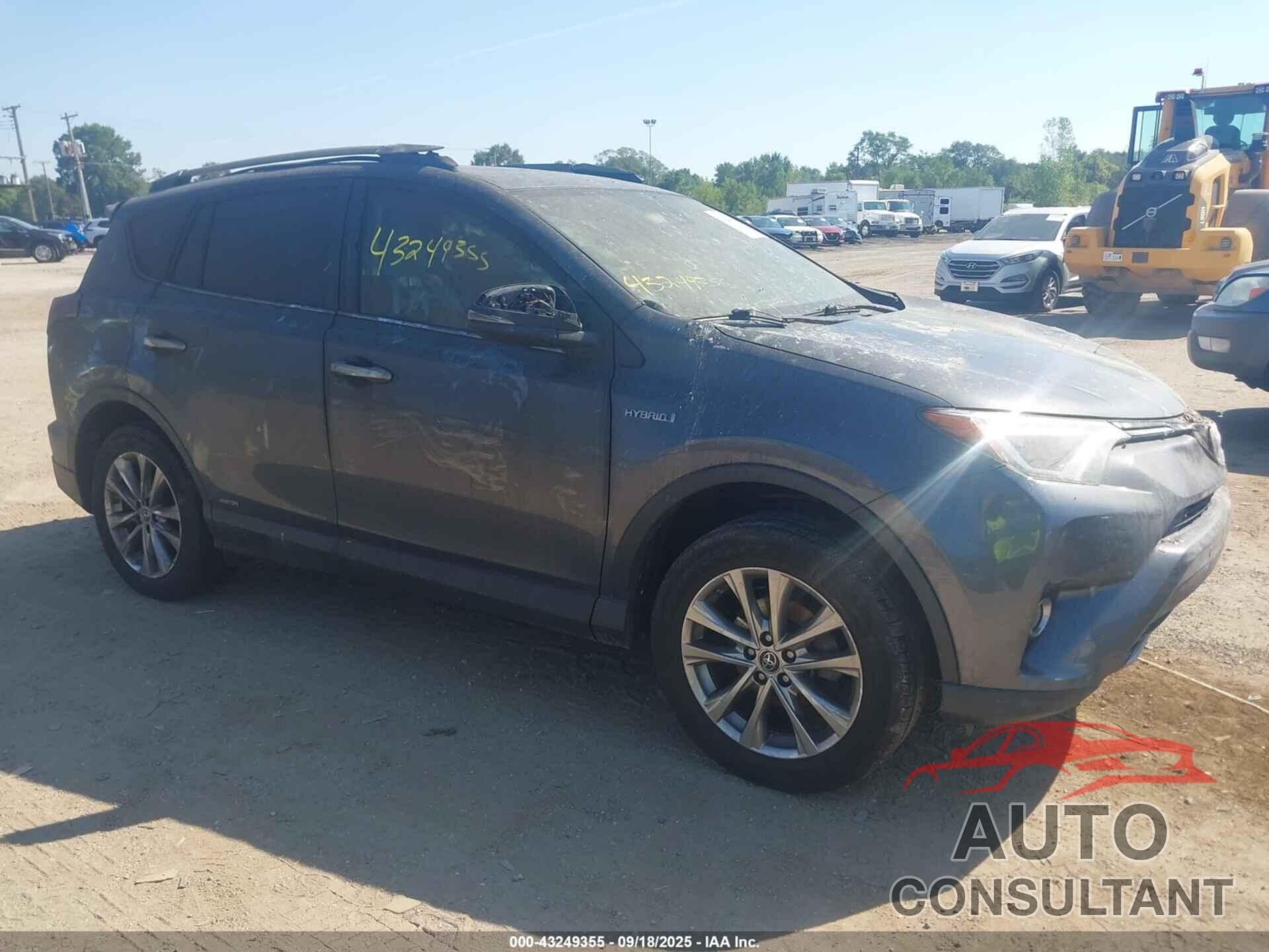 TOYOTA RAV4 HYBRID 2017 - JTMDJREV7HD145323