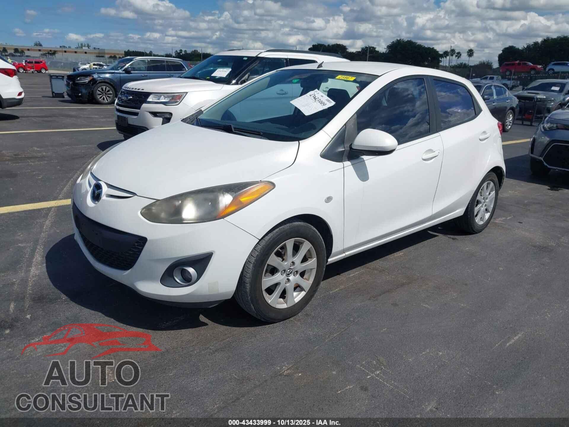 MAZDA MAZDA2 2013 - JM1DE1LY6D0158035