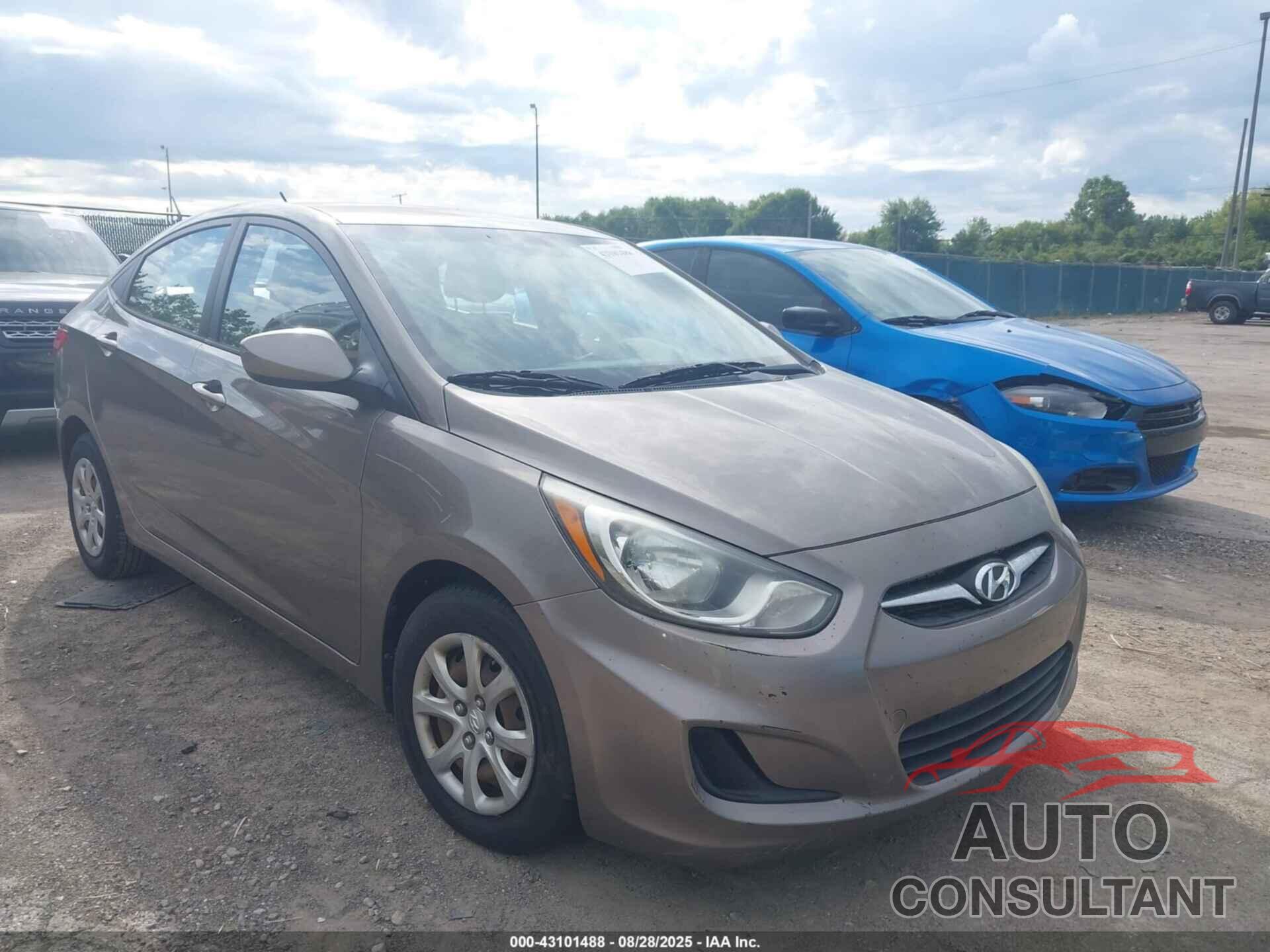 HYUNDAI ACCENT 2013 - KMHCT4AE2DU569660