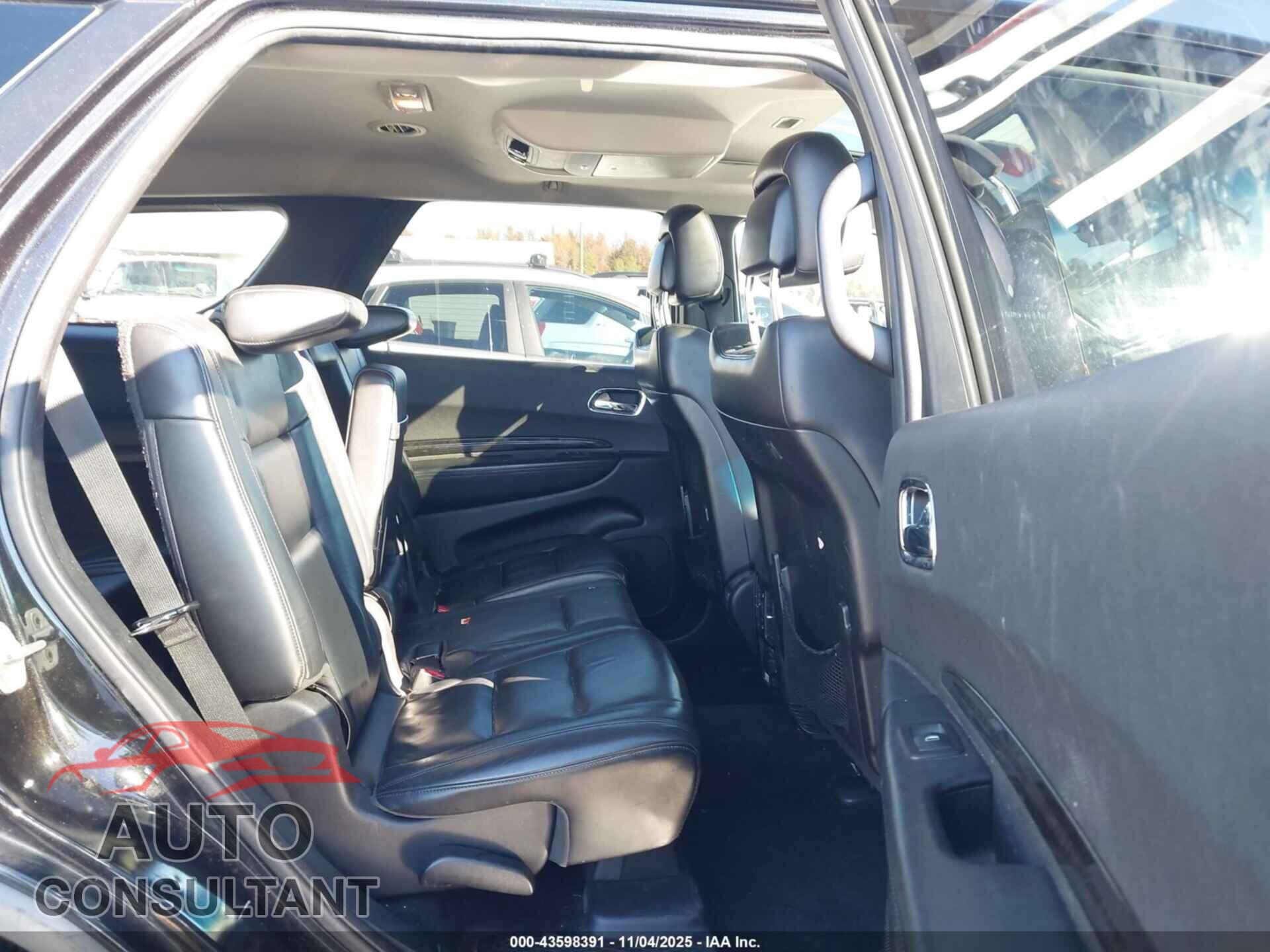 DODGE DURANGO 2012 - 1C4RDJDG0CC112552