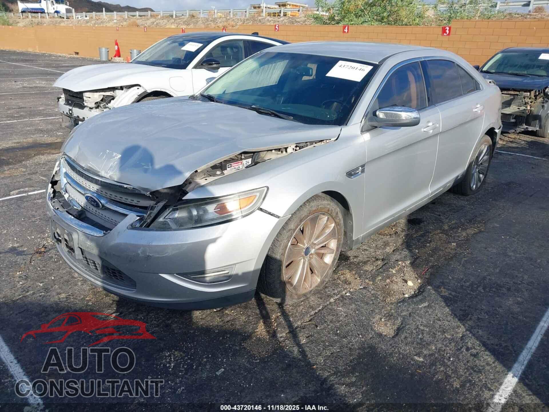 FORD TAURUS 2010 - 1FAHP2FW2AG165309