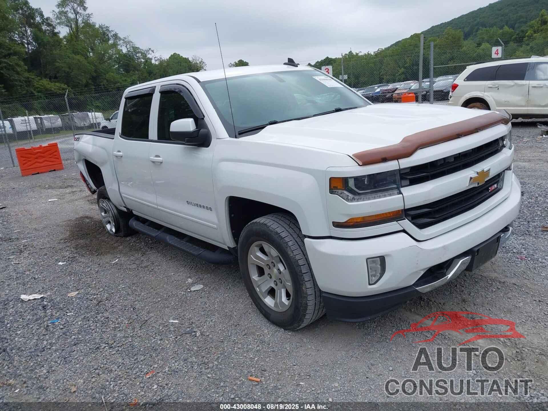CHEVROLET SILVERADO 1500 2017 - 3GCUKREC0HG268718
