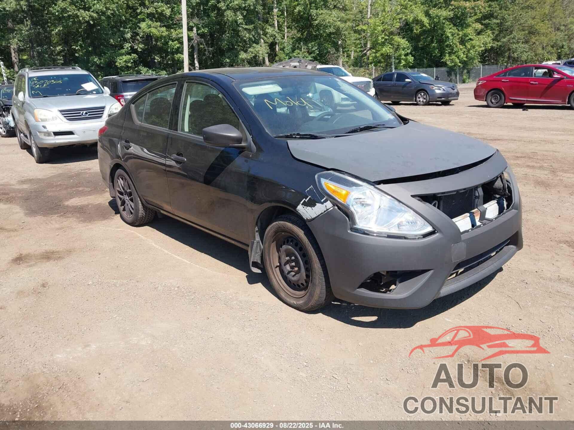 NISSAN VERSA 2017 - 3N1CN7AP6HL805392